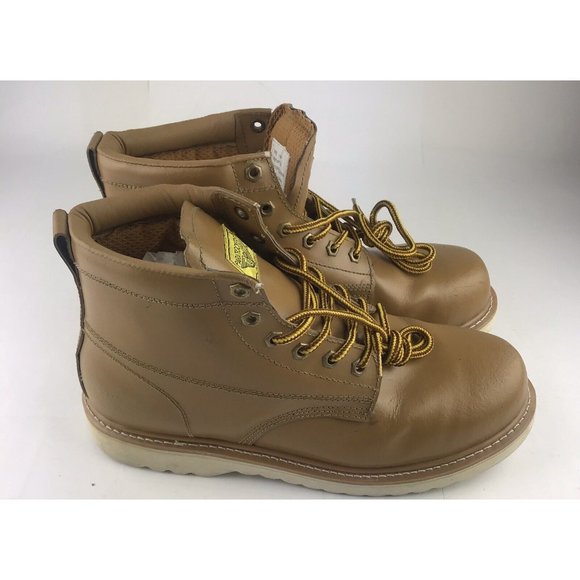 Paratroopers Leather Boots Tan Mens Size 12 - Picture 6 of 11